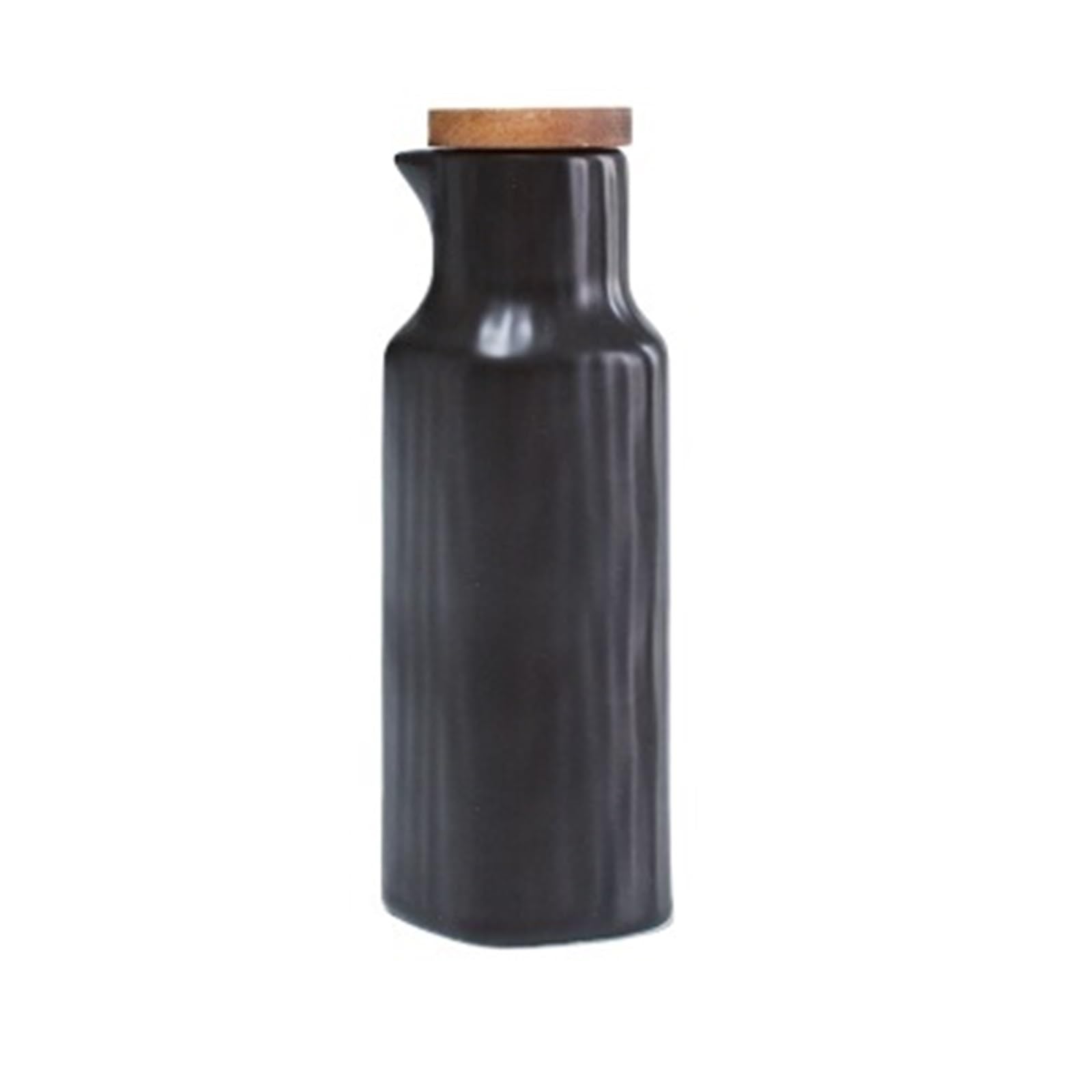 QAUUCP Ceramic Olive Oil Dispenser Bottle Ceramic Vinegar Bottle Creative Soy Sauce Desktop Oil Pot Hotel Restaurant Pepper Cruet(Color2)