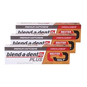 3 x 40 g blend-a-dent PLUS premium kleefcrème – smaakneutraal – duokracht