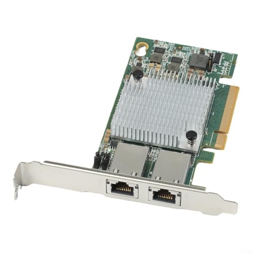 Adaptador de red Ethernet para X540-T2 X540-AT2 10G PCI-E Dual para puertos RJ45 con controlador Ethernet X540 para Windows, Linux, Unix miniatura 1