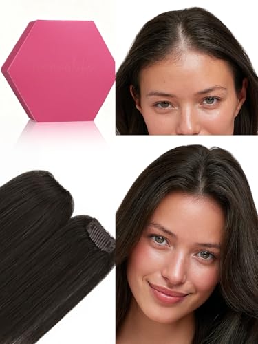 WENNALIFE Scalp Fill-ins Clip in Hair Extensions Real Human Hair