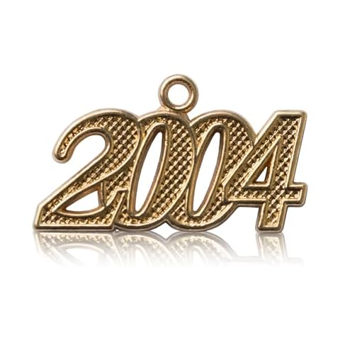 Class Act Graduation Year 2004 Charms, Gold Cover