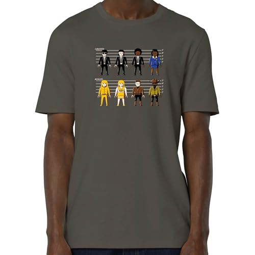 Sergent Tobogo Tarantino - Playmobil - T-Shirt Homme Gris (L)