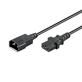 Color del producto es negro CABLEPELADO Cable de alimentacion CPU C13 - C14 0.50 M Negro