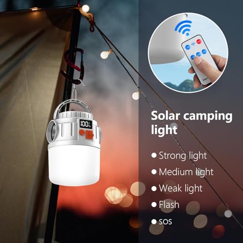 Lanternes solaires pour les pannes de courant au camping