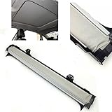 Sunroof Sunshade For VW Volkswagen Tiguan & Jetta Sportwagen Corn Silk Gray
