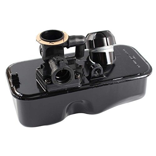 Carbhub 494406 Fuel Tank And 795477 Carburetor Replacement For Briggs & Stratton 498809 498809A 795469 794147 699660 794161 498811 Carb With Primer Bulb #TOP1