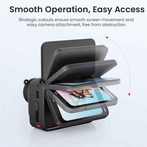Funda de silicona para Insta360 GO Ultra negra miniatura 6