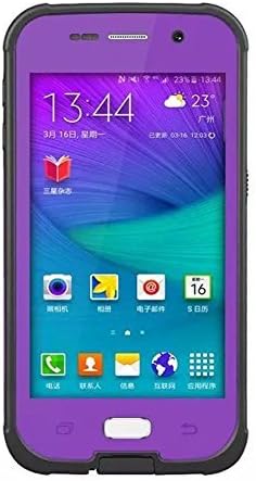 Galaxy S6 Case ,Waterproof Case Dustproof Shockproof Snowproof Gel Touch Screen Ipx8 Swimming Diving Cover For Samsung GALAXY S6 2015 (purple)