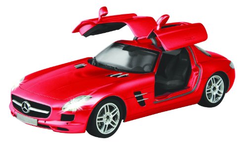 Auldey Mercedes Benz SLS AMG - Coche de Escala 1:16 (Rojo)