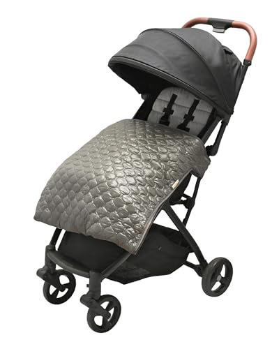 Goldbug Baby Blanket for Strollers & Car Seats - Weather-Resistant Shell - Warm Fleece Lined - Packable