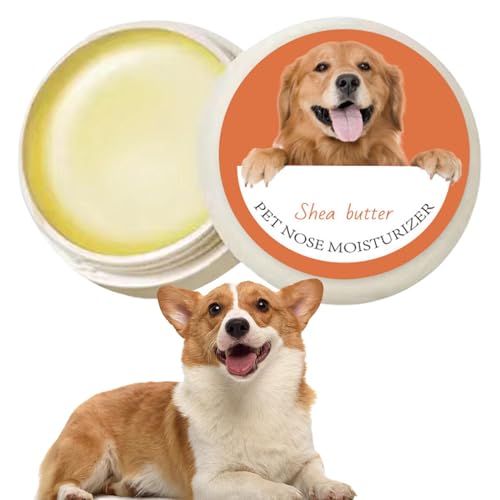 De La Nariz para Perros: Humectante De La Nariz Natural para Patas - 20 G De Crema De Nariz para Perros, Segura De Lamer - Evita La Nariz Seca, Agrietada, Agrietada Y Crujiente, Cura, Rep