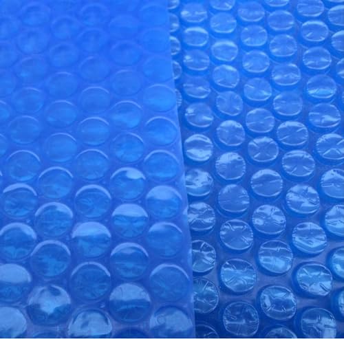 poolomio Solarplane Pool Oval 488 x 305 cm | Solar Abdeckplane 180 µm Wärmeplane Noppenfolie zuschneidbar |...