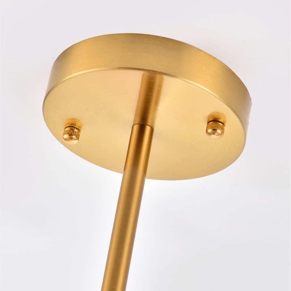 Żyrandol z 6 lampami z różowego szkła bąbelkowego Marshmallow, złoty żyrandol ze szkła mlecznego Sputnik do jadalni, Vintage szara kula wisząca lampa wisząca z liśćmi