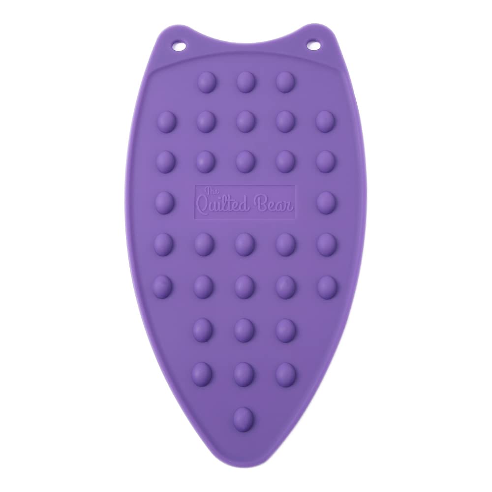 Repose-Fer en Silicone Matelassé Bear Large - 4 Couleurs (Violet)