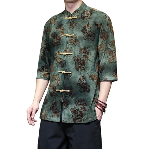 Chemise à manches courtes homme idéale pour vos terrasses d'été et soirées rétro