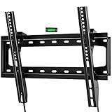 Tilt TV Wall Mount,Low Profile TV Wall Mount Bracket,TV Mount for Most 26-55 inch TVs Max VESA 400X400mm up to 99lbs Fits 16' Studs,Easily Lock and Release