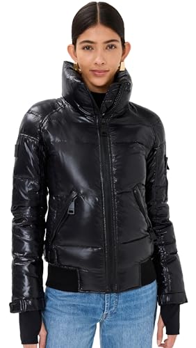 SAM. Women's Freestyle Bomber Jacket, Jet, Black, S