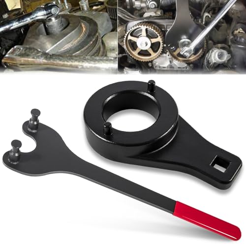 Sunluway for Toyota 3.4L V6 Engine Crankshaft Damper Pulley Holding Tool & Cam Pulley Holder W89208 fits Tacoma 4Runner T100 Tundra Pickup, Harmonic Damper and Camshaft Pulley Holding Tool by Sunluway - Used condition - US$43.31