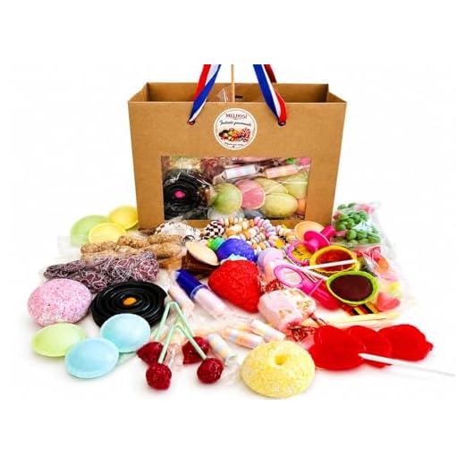 Assortiment de bonbons rétro, 56 pièces, 740 g