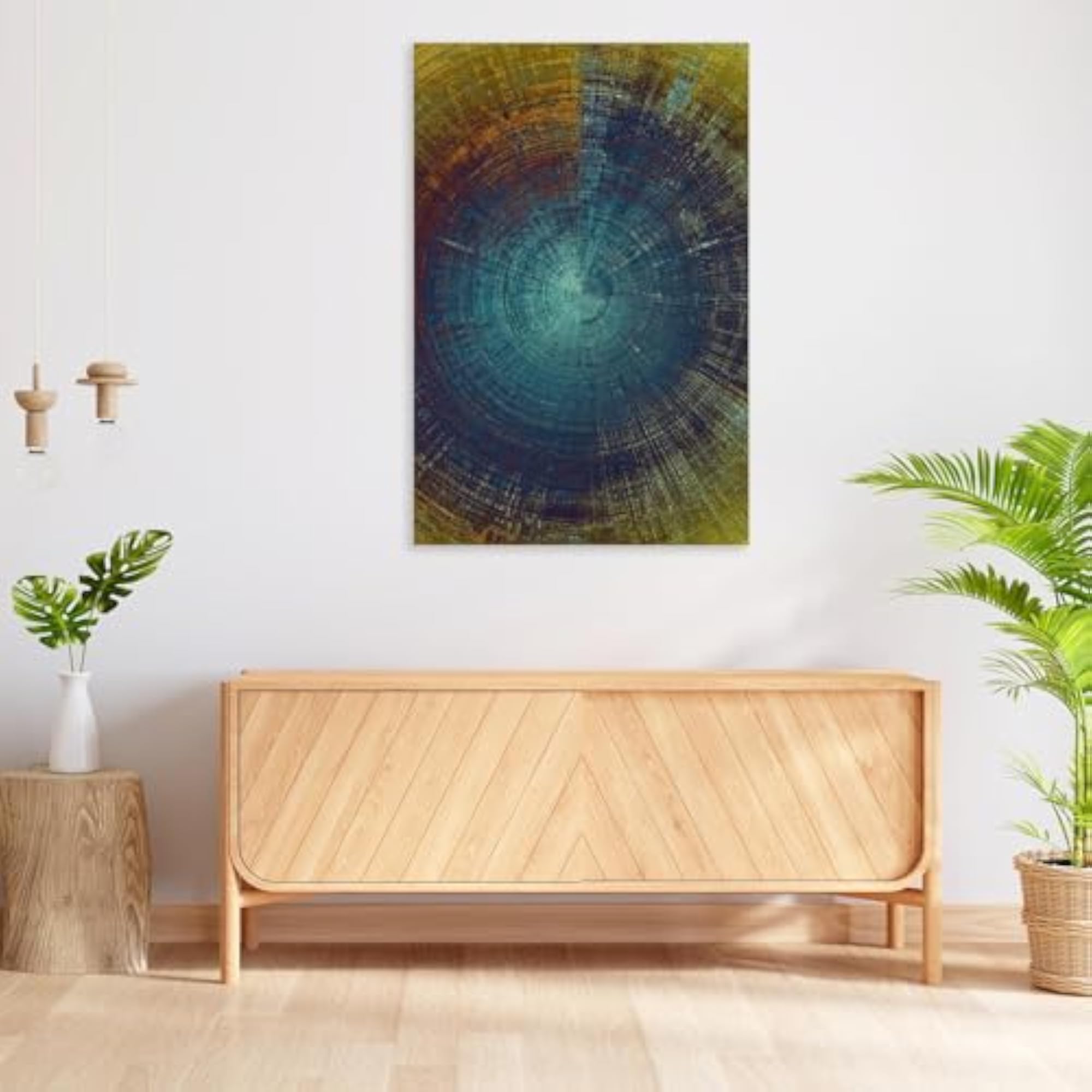 Abstract Artwork Vinyl Wall Sticker for Home Decoration