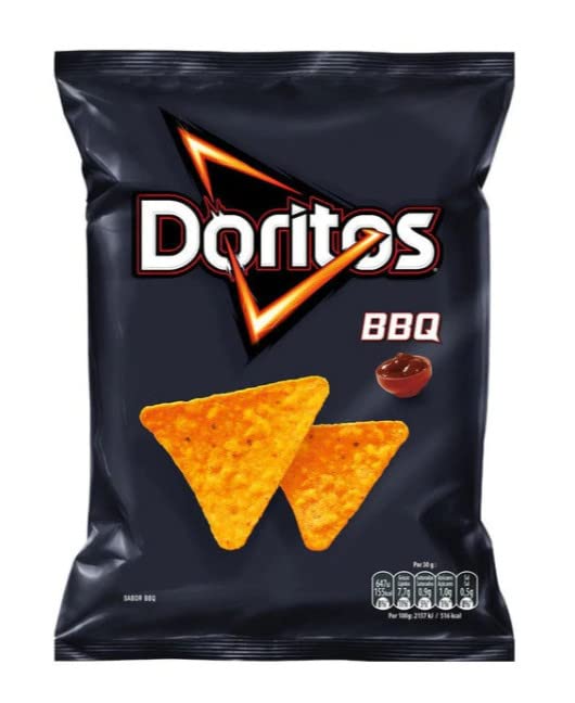 Patatine Doritos BBQ 140g - Confezione da 9 buste