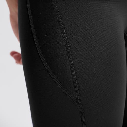 GoldFin Women Wetsuit Shorts, Womens Neoprene Wet Suit Water Short 2mm Scuba Swim Diving Snorkeling Buoyancy Pants, Black, Small