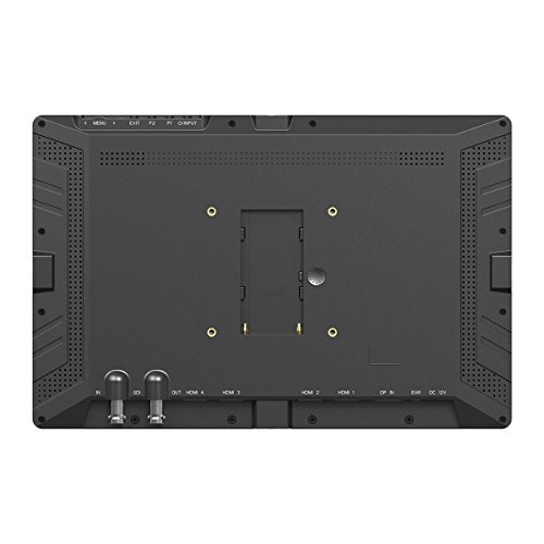 Image of LILLIPUT A12-12.5 inch 4K Monitor 3840 x 2160 with HDMI, Displayport and SDI connectivity with V-Mount Battery Plate