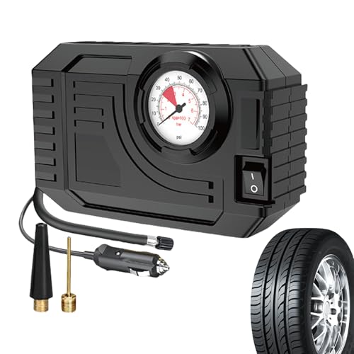 Pompe à air portable 90 PSI pour pneus de voiture et gonflables de vacances