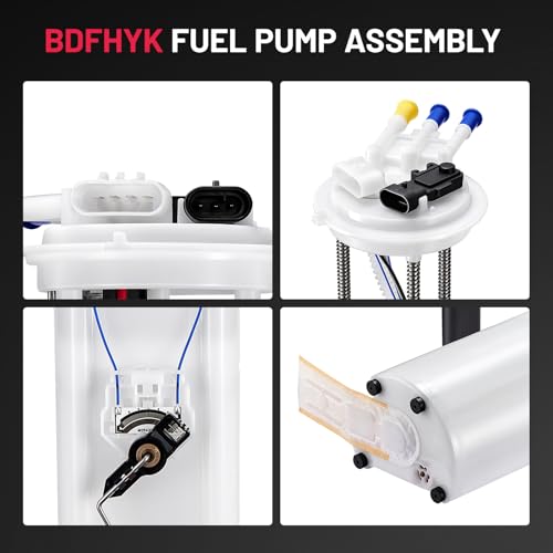 Image of BDFHYK Fuel Pump Assembly E3952M Compatible with Chevrolet S10 Pickup 1997-2002 V6 4.3L, Compatible with GMC Sonoma 97-02 V6 4.3L, Replace# P75006M FG0070