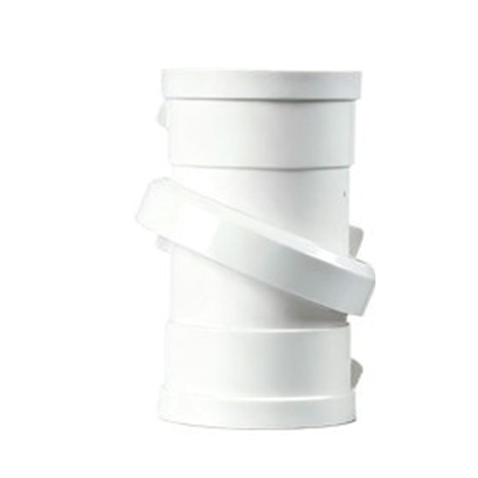 Raccordo Gomito Rotabile 45° PVC, Giunto Universale Scarico