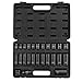 Sunex 3326 3/8-Inch Drive 12-Point SAE Impact Socket Set, 25-Piece