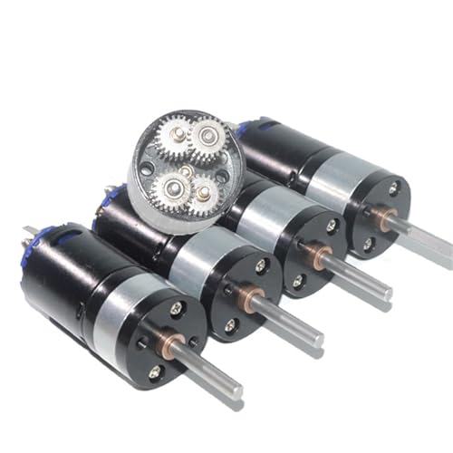 Moteur JGA25-370 pour robotique motorisation 6V axe 25mm - 6
