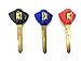 3 x Motorcycle Uncut Blades Blank Keys Fob For Suzuki GSXR 600 750 1000 GSF 650 GSX1300R Hayabusa
