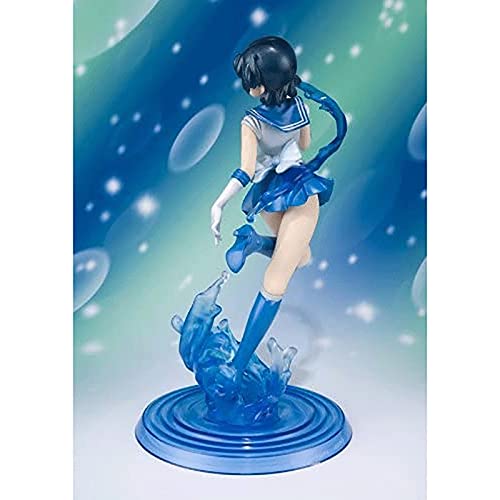 Anime Sailor Mercury Sailor Moon Pvc Action Figure 7.8-Inch Animated Action Diagram, Boxed #TOP6