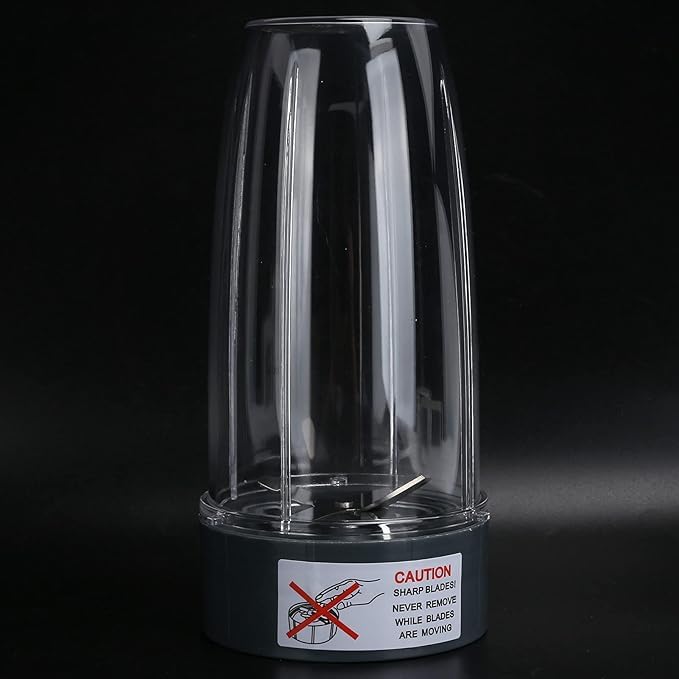 Image of WONDER STAR REPLACEMENT JUICER EXTRACTOR JAR 950ML | COMPATIBLE FOR NUTRIBULLET NB 101 600&900W, OEM QUALITY,IMPORTED (NUTRI BULLET JAR 950ML)