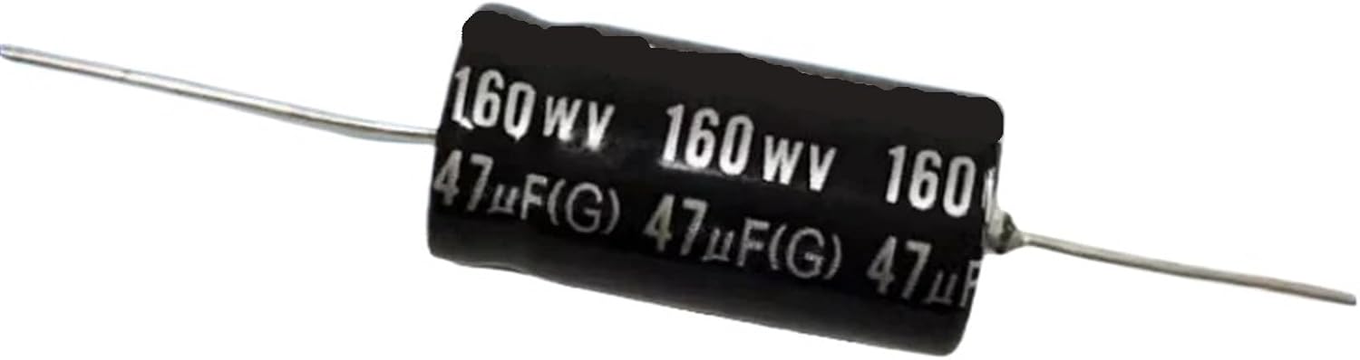 5PCS Amplifier Capacitor Horizontal axial Polarized Aluminum electrolytic Capacitor 160v 47uf 13X26mm