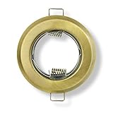 HERVORRAGENDE VERARBEITUNG – Der aus hochwertigem Stahl gefertigter Einbaurahmen zeichnet sich besonders durch seine hervorragende Verarbeitung aus. Zudem ist der Rahmen mit GU10, MR 16 und GU5,3 Leuchtmittel kompatibel.