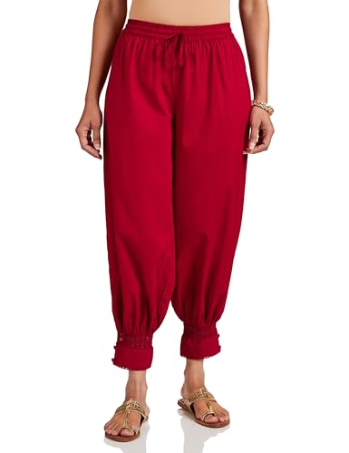 Image of Amazon Brand - Myx Women's Relaxed Cotton Dhoti Pants (Available in Plus Sizes)