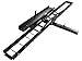 TMS T-NS-MRC001 500-Pound Heavy Duty Motorcycle Dirt Bike Scooter Carrier Hitch Rack Hauler Trailer with Loading Ramp and Anti-Tilt Locking Device