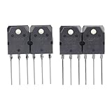 2 Pair TTB817 (B817 KSB817) + TTD1047 (D1047 KSD1047) NPN PNP Silicon Power Transistor TO-3PN 120V 10A 100W hFE:80-160