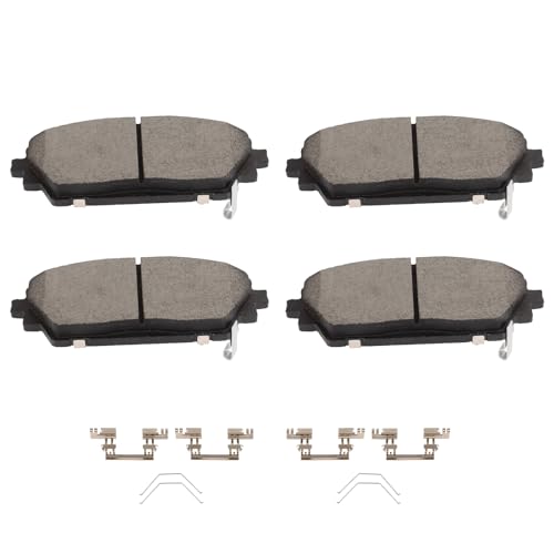 Image of SCITOO D2218-9458 Disc Brake Pads Sets Front Ceramic Brake Pads w /Hardware