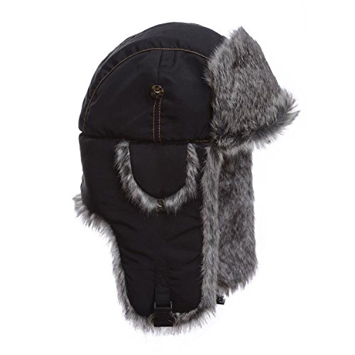 Black mad bomber hat Outlet