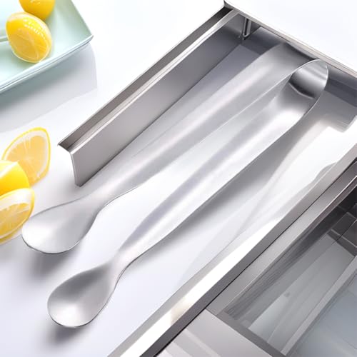 3 Pcs Mini Sweet Tongs, Silver Stainless Steel Ice Tongs for Sugar & Ice Cubes, Dessert, Buffet, Picnic, Party, Wedding, Bar, Kitchen, Cafe - Image 3