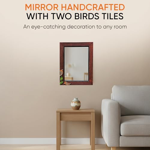 Image of AAKRITI ART CREATIONS Handcrafted Decorative Wall Mirror