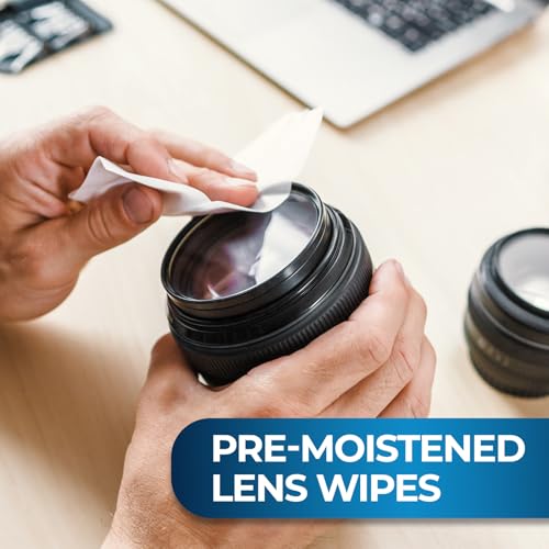 image for MED PRIDE Lens and Screen Cleaning Wipes for Eyeglasses, Touch Screens