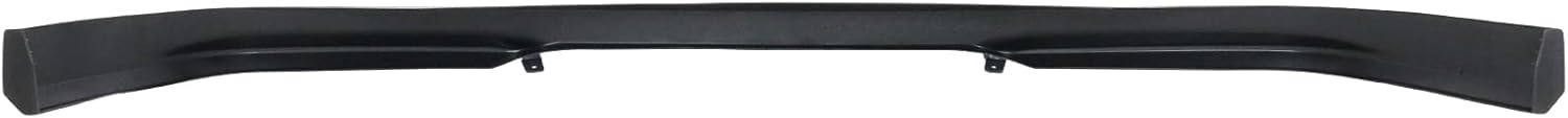 IKON MOTORSPORTS, Front Bumper Lip Compatible with 1998-2002 Honda Accord 4-Door Sedan, Type-R T-R Style PU Front Bumper Protector Lower Splitter Unpainted Black
