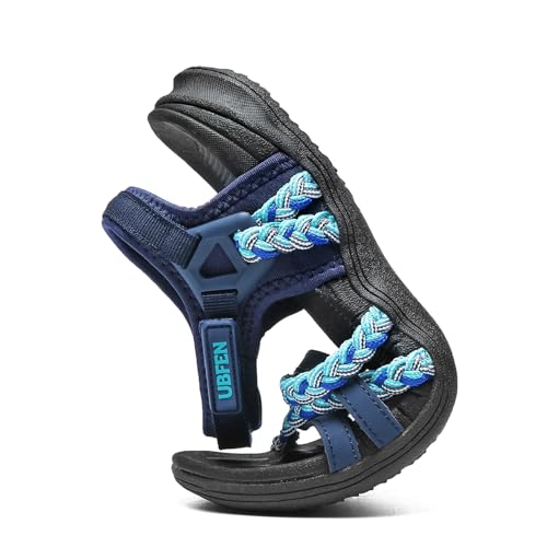 Image of UBFEN Womens Hiking Sandals Outdoor Comfortable Sport | Lightweight, Water Sandals, Adjustable Straps, Arch Support, Ideal for All-Day Wear, Beach, Vacation, Camping, Walking