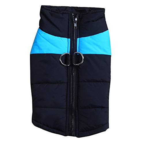 Accesorios para Perros Panamami Perro de Invierno Chaleco Caliente Moda Mascota Abajo Chaqueta Ropa de Perro de algodón Grueso Al Aire Libre...