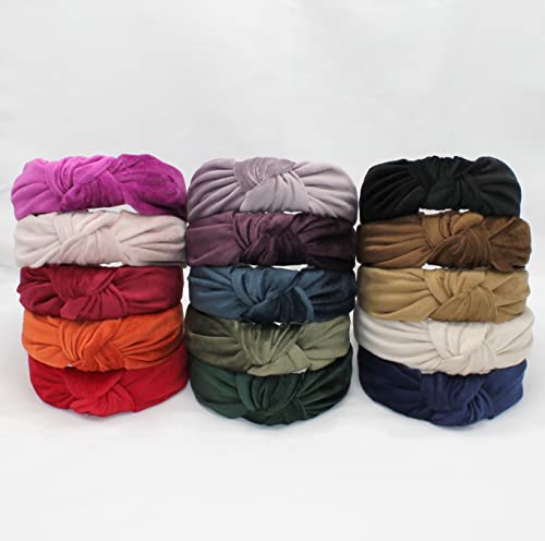 Yetasi Black Velvet Headband Is Well Made. Velvet Headbands For Women Are Uniquely Made Of Non Slip Material For Your Comfort. Velvet Knotted Headband For Women Are Trendy #TOP6