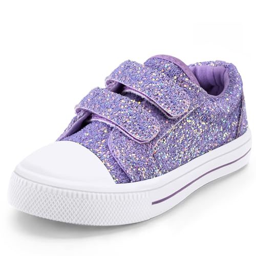 For Boys And Girls,toddler Kids Soft Walking Shoes Purple Gl